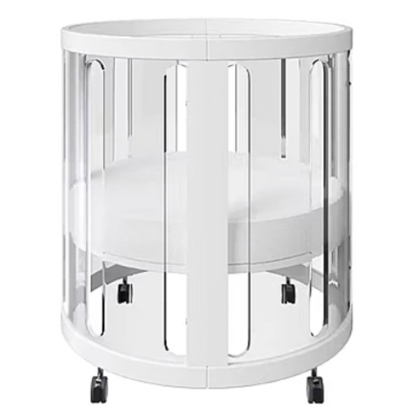 Ліжко трансформер 4 в 1 Babyhood Kaylula Sova, 76x130 см, прозорий (37540) - Pampik - 3