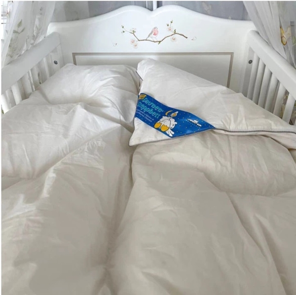 Ковдра Aro Artlander, пух перо, 100х135 см, білий (904360/35320) - Pampik - 3