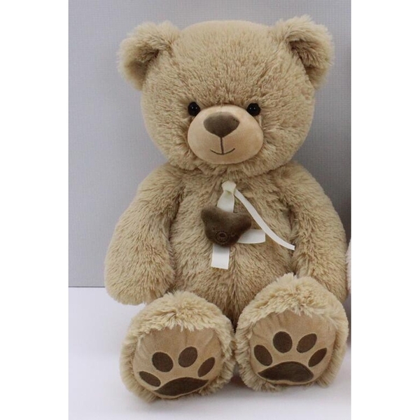 Плюшевая игрушка Nicotoy Медвежонок, 55 см, коричневый (5810018) - Pampik - 4