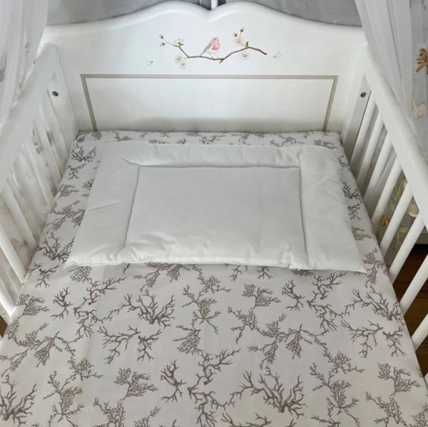 Подушка Aro Artlander, пух перо, 40х60 см, белый (937000/26648) - Pampik - 4