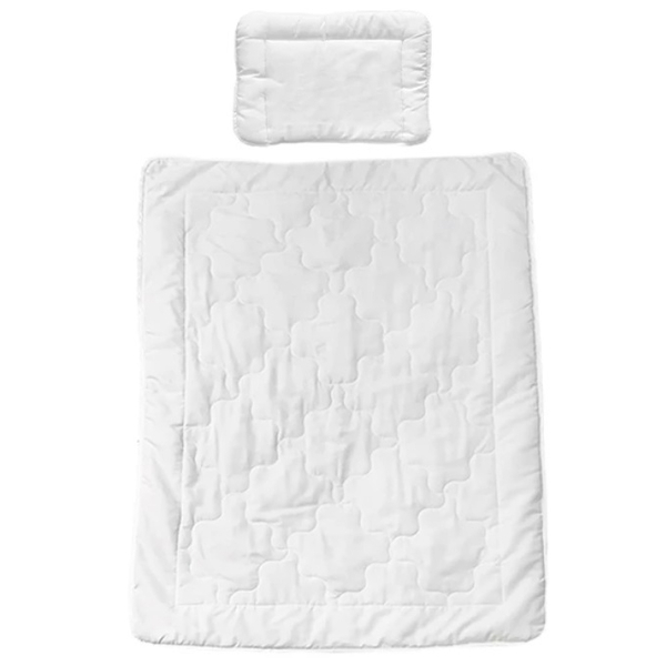 Ковдра та подушка гіпоалергенні Aro Artlander, 100х135 см, 40х60 см, білий (970801/32140) - Pampik