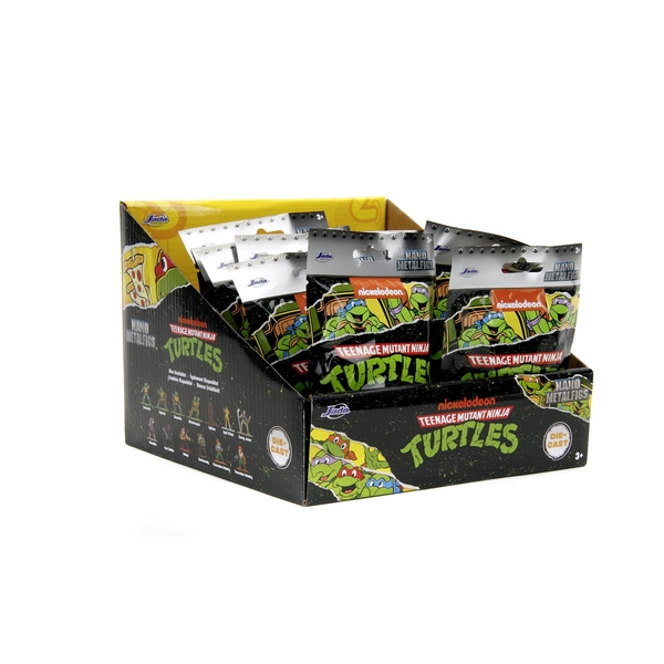 Коллекционная металическая фигурка-сюрприз Jada Черепашки-Ниндзя, в ассортименте (253281001) - Pampik - 8