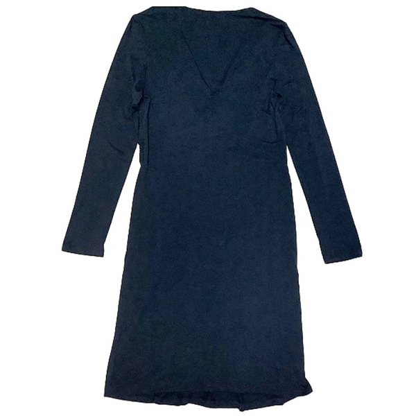 Платье для беременных со складами Menonove, р.44, темно-синий (11210/3509) - Pampik - 2