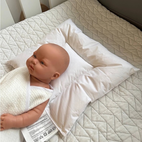 Подушка Aro Artlander, пух перо, 35х40, білий (936000/26647) - Pampik - 4