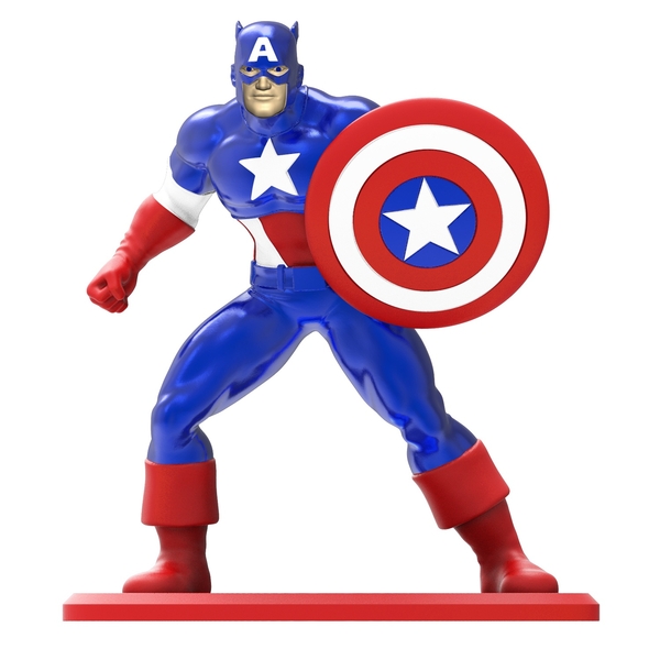 Коллекционная металическая фигурка-сюрприз Jada Marvel Single Pack Nanofigs Марвел, в ассортименте (253221016) - Pampik - 11