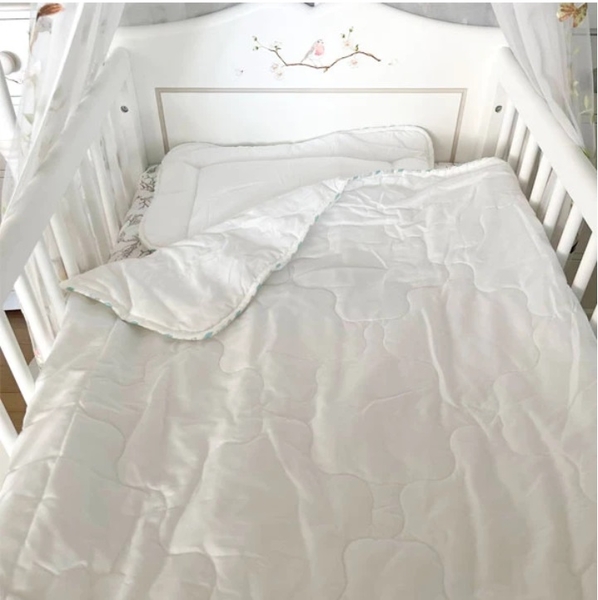 Одеяло и подушка гипоаллергенные Aro Artlander, 80х80 см, 35х40 см, белый (0000/37538) - Pampik - 5