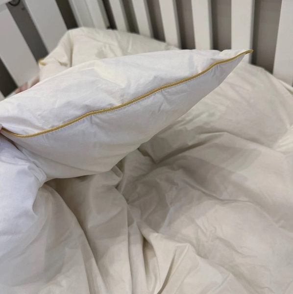 Ковдра Aro Artlander, пух, зима, 100х135 см, білий (0000/37526) - Pampik - 4