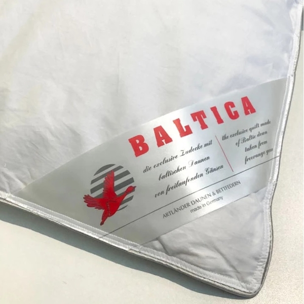 Ковдра Aro Artlander, пух перо, 80х80 см, білий (904340/26645) - Pampik - 2