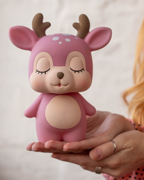 Дитяча скарбничка Бембі, рожевий - Pampik - 2