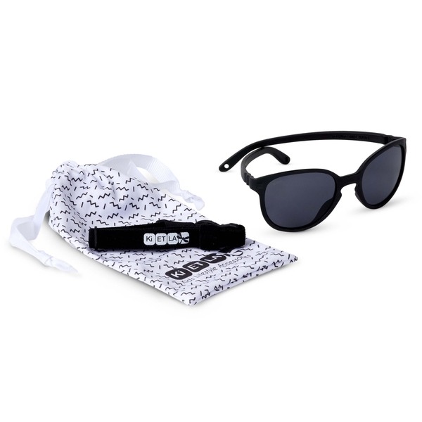 Сонцезахисні окуляри Ki ET LA WaZZ, 1-2 роки, Black (66044) - Pampik - 3