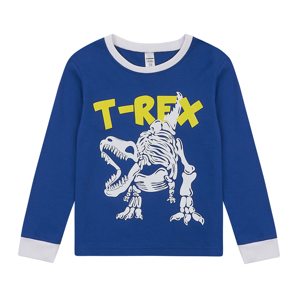 Лонгслів Garnamama Neon LS 134 Синий Желтый (1072175.13336626) - Pampik