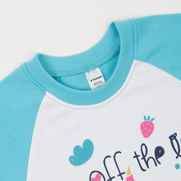 Лонгслів Garnamama Neon LS 134 Белый Голубой (1066991.13336623) - Pampik - 3