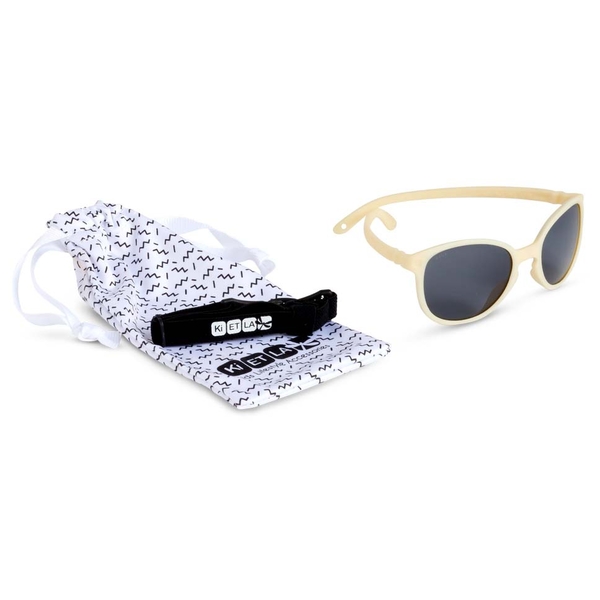 Сонцезахисні окуляри Ki ET LA WaZZ, 1-2 роки, Ivory (63159) - Pampik - 3