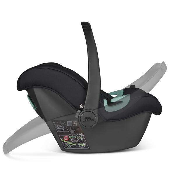 Автокрісло ABC Design Tulip i-Size Black (12005101000) - Pampik - 4