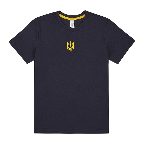 Футболка Garnamama Ukraine t-shirt teenagers вышивка 122-128 Синий (1067336.1266108) - Pampik