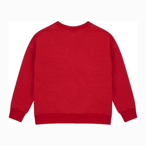 Свитшот Garnamama Basic Sweatshirt 2-х нить 134 Красный (1066980.1303609) - Pampik - 2