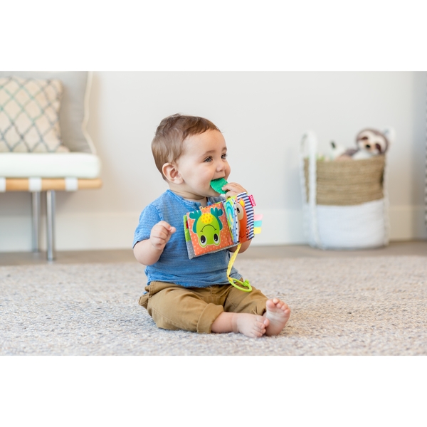 Підвіска-книжка з прорізувачем Infantino Тварини (005362I) - Pampik - 2