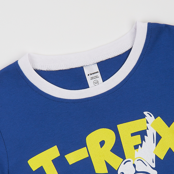 Лонгслів Garnamama Neon LS 122 Синий Желтый (1072173.13336626) - Pampik - 3