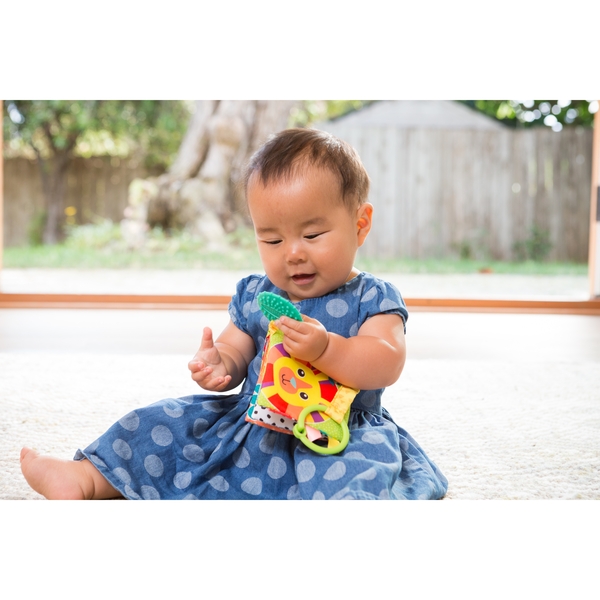 Підвіска-книжка з прорізувачем Infantino Тварини (005362I) - Pampik - 3