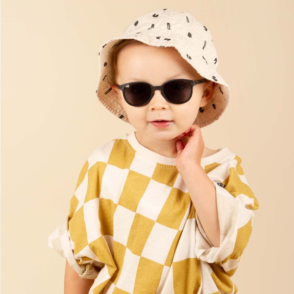 Сонцезахисні окуляри Ki ET LA WaZZ, 1-2 роки, Black (66044) - Pampik - 6