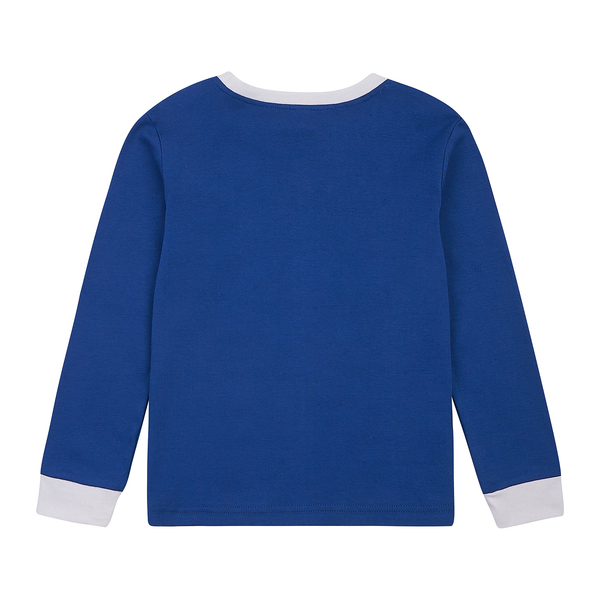 Лонгслів Garnamama Neon LS 128 Синий Желтый (1072174.13336626) - Pampik - 2