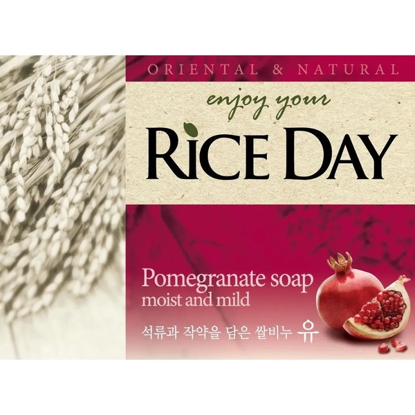 Мило туалетне Lion Riceday, з екстрактом граната і півонії, 100 г - Pampik