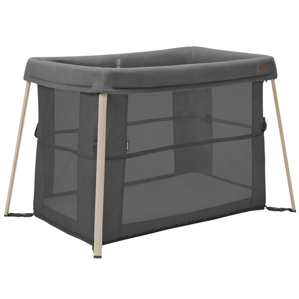 Манеж-ліжечко Maxi-Cosi Iris Beyond Graphite eco (2006043110) - Pampik