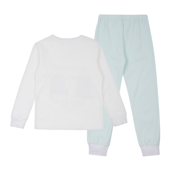 Светящаяся пижама Garnamama Neon PG 128 Белый Зеленый (1030835.5084190) - Pampik - 2