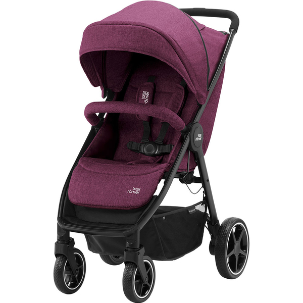 Прогулочная коляска Britax Römer B-Agile M Cherry Wine (2000032867) - Pampik