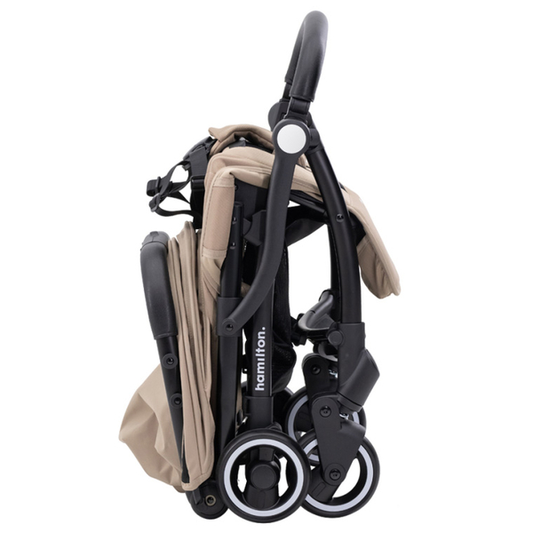 Прогулянкова коляска Hamilton by Yoop X1 Plus Khaki (42182) - Pampik - 6