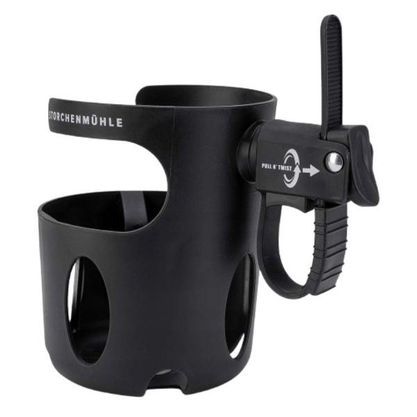 Підстаканник до коляски Storchenmühle, чорний (129-199-200) - Pampik