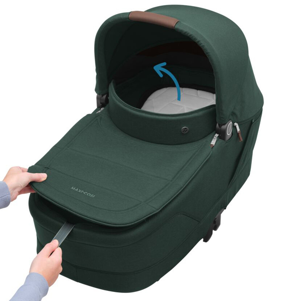 Люлька для коляски Maxi-Cosi Sense Twillic Green (1522403110) - Pampik - 6