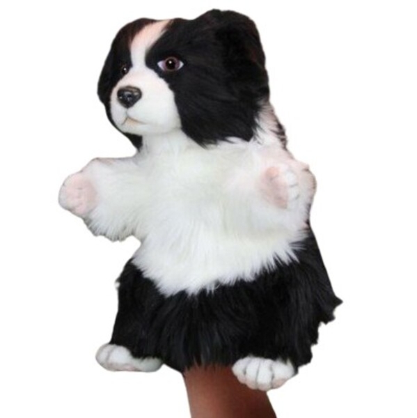 Мягкая игрушка на руку Hansa Puppet Бордер-колли, 30 см (8349) - Pampik