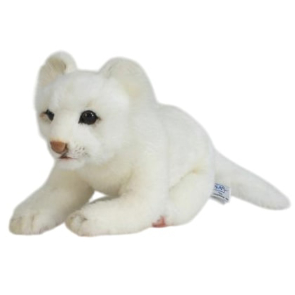 М'яка іграшка Hansa Левеня-альбінос, 29 см (5804) - Pampik