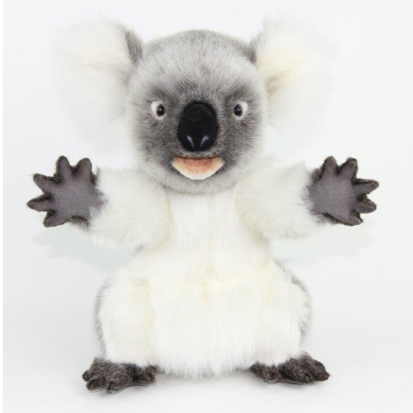 М'яка іграшка на руку Hansa Puppet Коала, 28 см (7971) - Pampik - 2