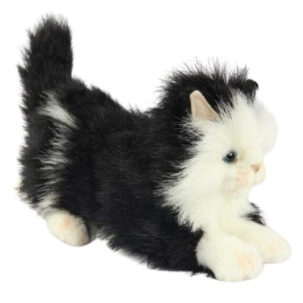 Мягкая игрушка Hansa Котенок черно-белый, 25 см (8231) - Pampik