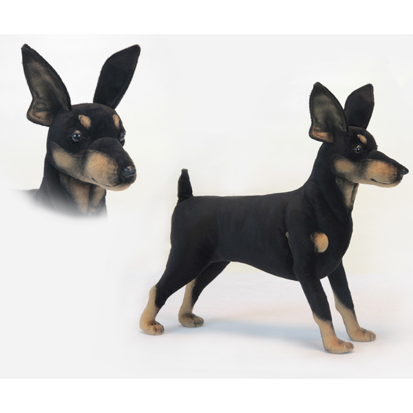 М'яка іграшка Hansa Пінчер, 40 см (63302) - Pampik - 2