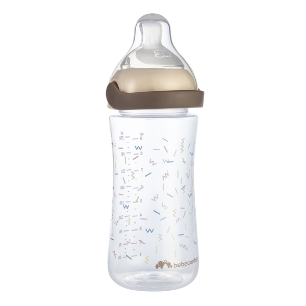 Бутылочка для кормления Bebe Confort Physio Air Confort Sand 3+, 270 мл (3102202170) - Pampik - 3
