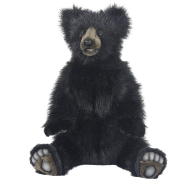 Мягкая игрушка Hansa Черный медвежонок, 50 см (7219) - Pampik