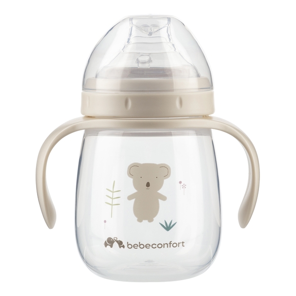 Чашка-непроливайка Bebe Confort Wild Animals Soft Sand, 240 мл (3105201210) - Pampik