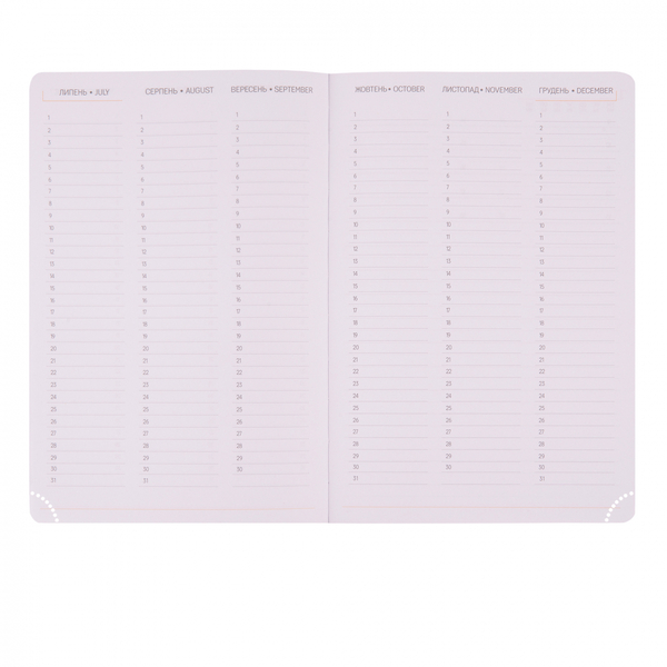 Ежедневник Yes Floral А6, недатированный, 320 страниц (252602) - Pampik - 9