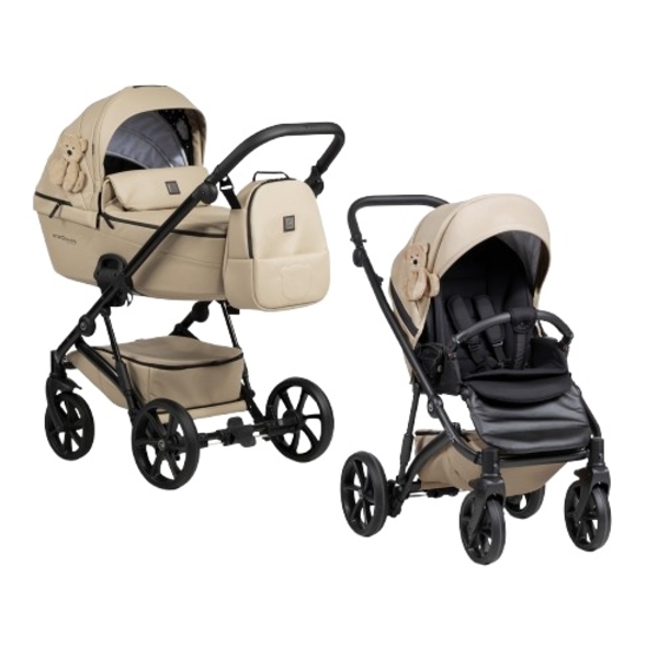 Універсальна коляска 2 в 1 Tutis Viva 5+ Teddy Creamy (1452111) - Pampik
