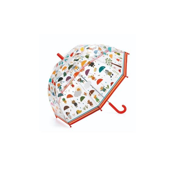 Дитяча парасолька Djeco Під дощем (DD04809) - Pampik