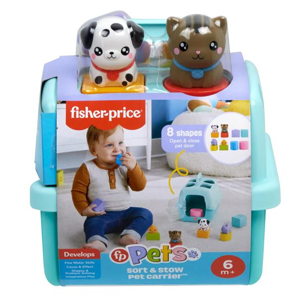 Набор-сортер Fisher-Price Переноска с животными (HTW93) - Pampik