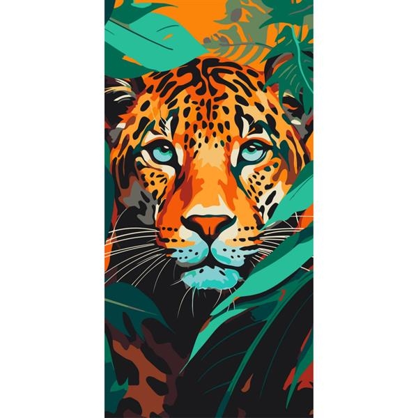 Картина по номерам ArtCraft Хищный взгляд 40х80 см (11554-AC) - Pampik