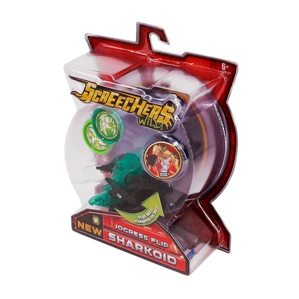 Машинка-трансформер Screechers Wild! S2 L1 Шаркоид (EU684204) - Pampik - 7