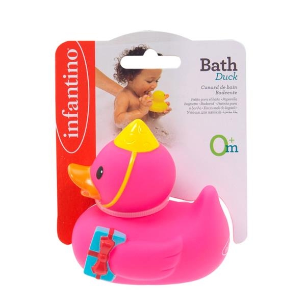 Іграшка для ванної Infantino Каченя На вечірку (305113) - Pampik