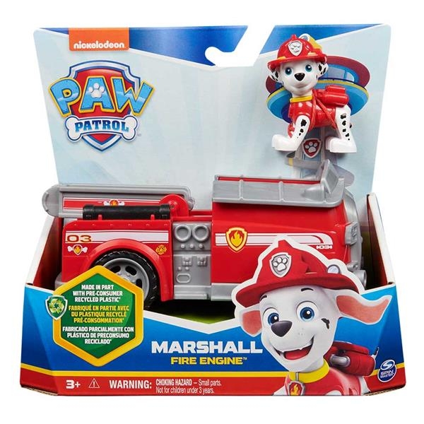 Игровой набор Paw Patrol Пожарный автомобиль с водителем Маршалом (SM16775/9917) - Pampik - 6