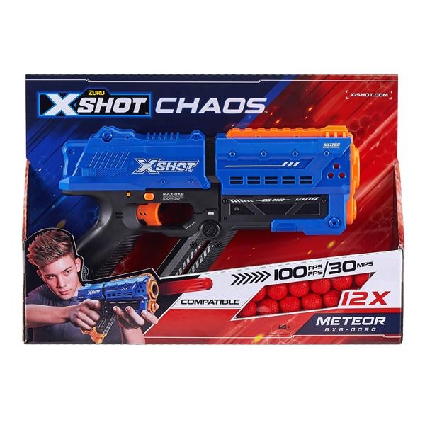 Швидкострільний бластер X-Shot Excel New Chaos Meteor 12 кульок (36282R) - Pampik