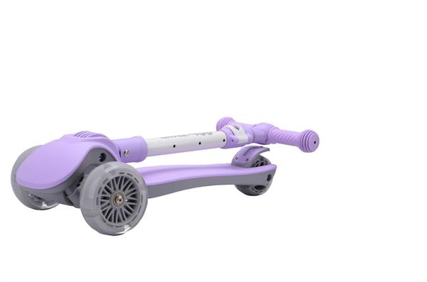 Трехколесный самокат GO Travel складной лиловый (LS308PP) - Pampik - 4